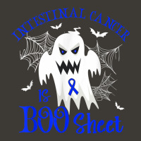 Intestinal Cancer Is Boo Sheet Blue Ribbon Halloween Bucket Hat | Artistshot