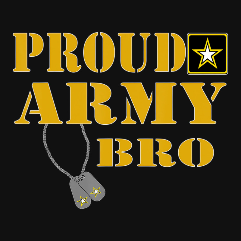 U.s. Army Proud Us Army Bro Military Pride Atv License Plate By ...