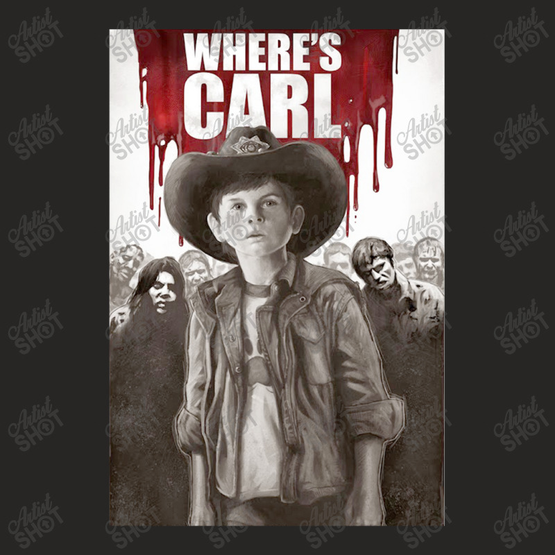 Chandler Riggs Carl Grimes The Walking Dead Tv Series (4) Ladies Fitted T-Shirt by Erlinsuyat | Artistshot