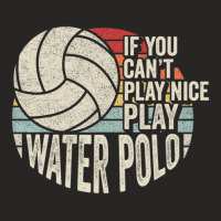 Vintage Retro Water Polo Quote Ladies Fitted T-shirt | Artistshot