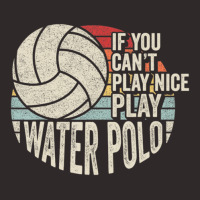 Vintage Retro Water Polo Quote Racerback Tank | Artistshot