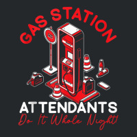 Gas Station Attendant Gas Pump Gasoline Fuel Tank Top Crewneck Sweatshirt | Artistshot