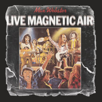 Max Webster Live Magnetic Air Ladies Fitted T-shirt | Artistshot