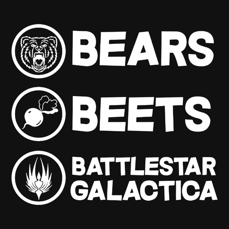 Custom Bears Beets Battlestar Galactica License Plate By Mirazjason