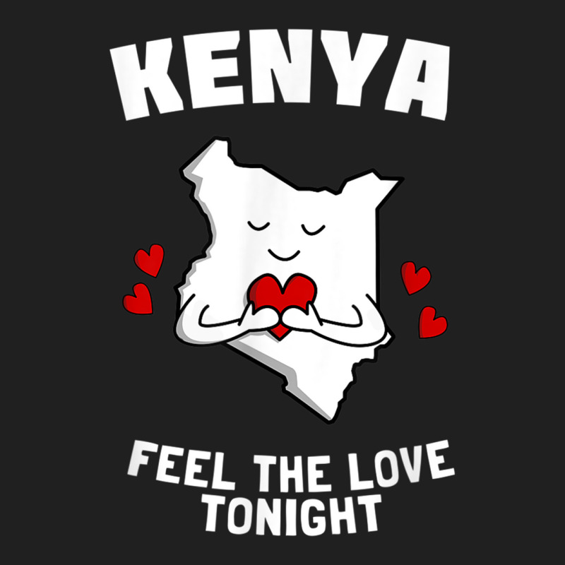 Kenya Feel The Love Tonight T Shirt   Funny Kenya Joke Ladies Polo Shirt by cm-arts | Artistshot