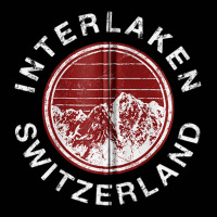 Interlaken Switzerland Retro Ski Zip Hoodie Toddler 3/4 Sleeve Tee | Artistshot