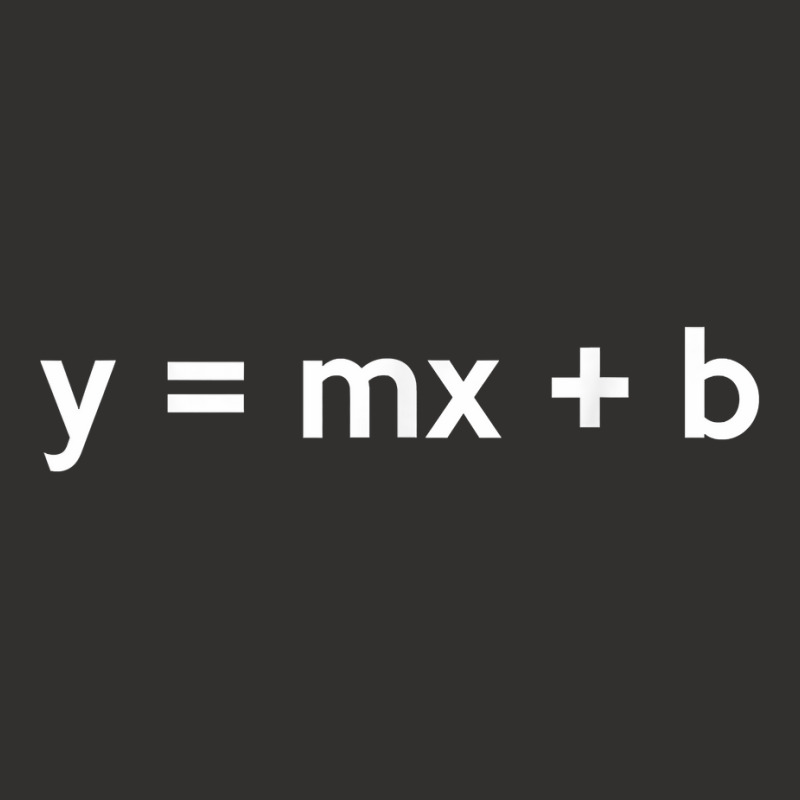 Y = Mx + B Linear Equation Slope Intercept T Shirt Champion Hoodie by kyxylojashu | Artistshot