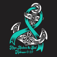 Myasthenia Gravis Awareness  Hope Anchors The Soul T-shirt | Artistshot