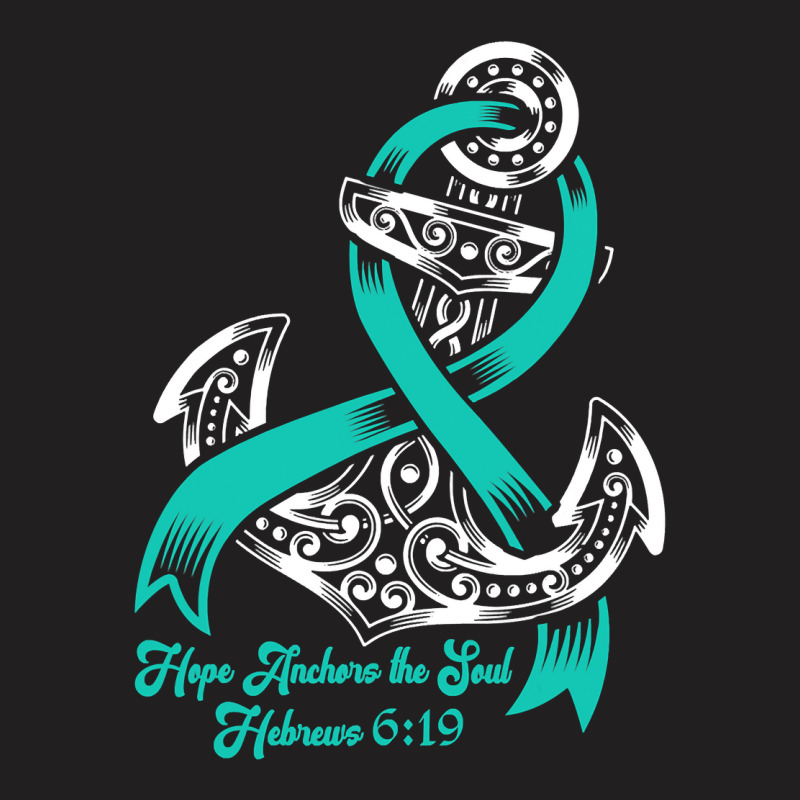 Myasthenia Gravis Awareness  Hope Anchors The Soul T-shirt | Artistshot