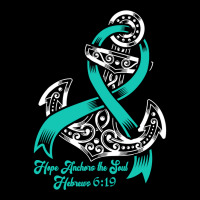 Myasthenia Gravis Awareness  Hope Anchors The Soul Zipper Hoodie | Artistshot