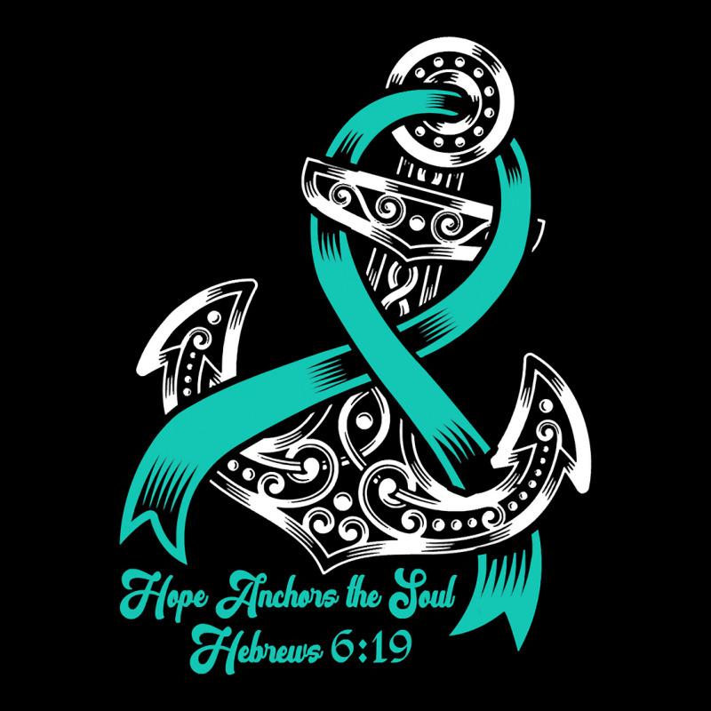 Myasthenia Gravis Awareness  Hope Anchors The Soul Men's 3/4 Sleeve Pajama Set | Artistshot