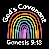 God’s Covenant Rainbow  Genesis 913 Christian T Shirt Cropped Hoodie | Artistshot