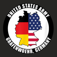 Grafenwoehr Germany United States Army Military Veteran Gift T Shirt Ladies Fitted T-shirt | Artistshot