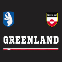 Greenland Sportsoccer Jersey Tee Flag Football Nuuk T Shirt T-shirt | Artistshot