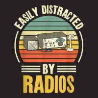 Easily Distracted By Radios Ham Radio Amateur Radio T Shirt Vintage Cap | Artistshot