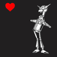 Wonderful Wizard Of Oz Tin Man Shirt Retro Heart Shirt T-shirt | Artistshot