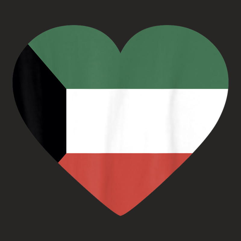 I Love Kuwait Flag T Shirt Tshirt Tee Ladies Fitted T-Shirt by cm-arts | Artistshot