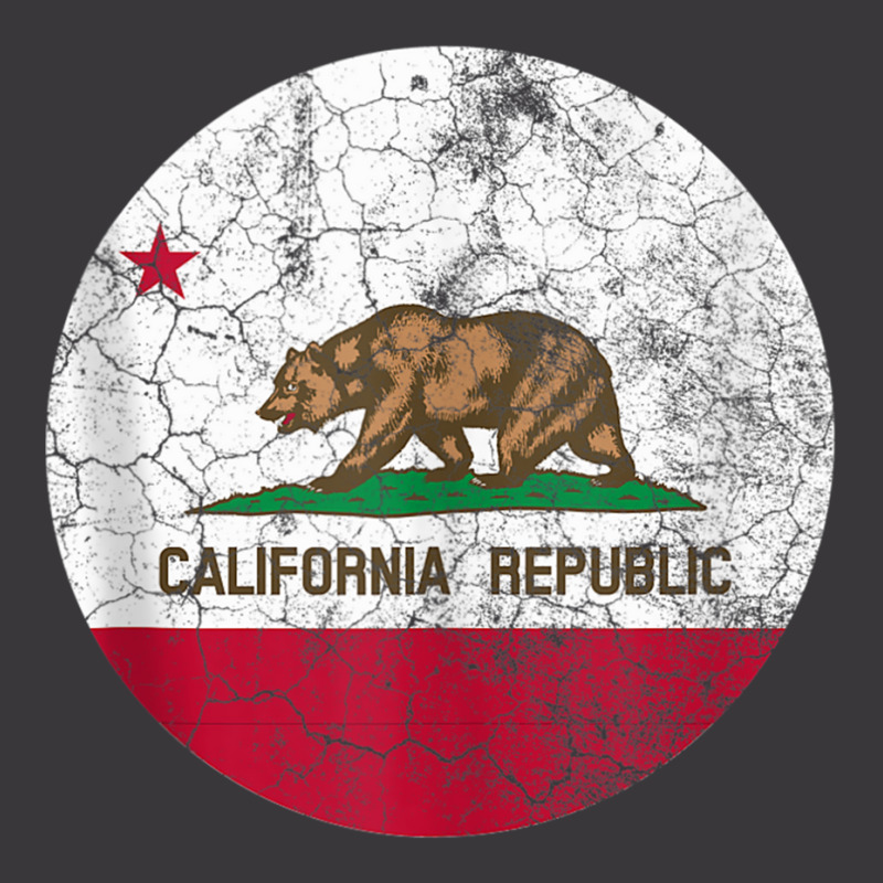 California Flag Republic Retro Distressed Gift Womens Mens Tank Top Ladies Curvy T-Shirt by cm-arts | Artistshot