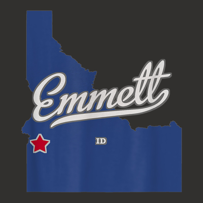 Emmett Idaho Id Map Champion Hoodie | Artistshot