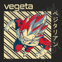 Cartoon Vegeta Ladies Fitted T-shirt | Artistshot