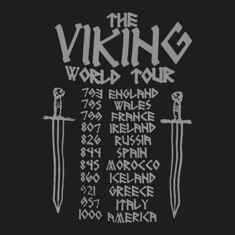 Viking World Tour Classic T-shirt by Kuwannin528 | Artistshot