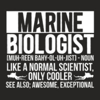 Marine Biologist Definition Marine Biology Whale Sea Ocean Ladies Fitted T-shirt | Artistshot