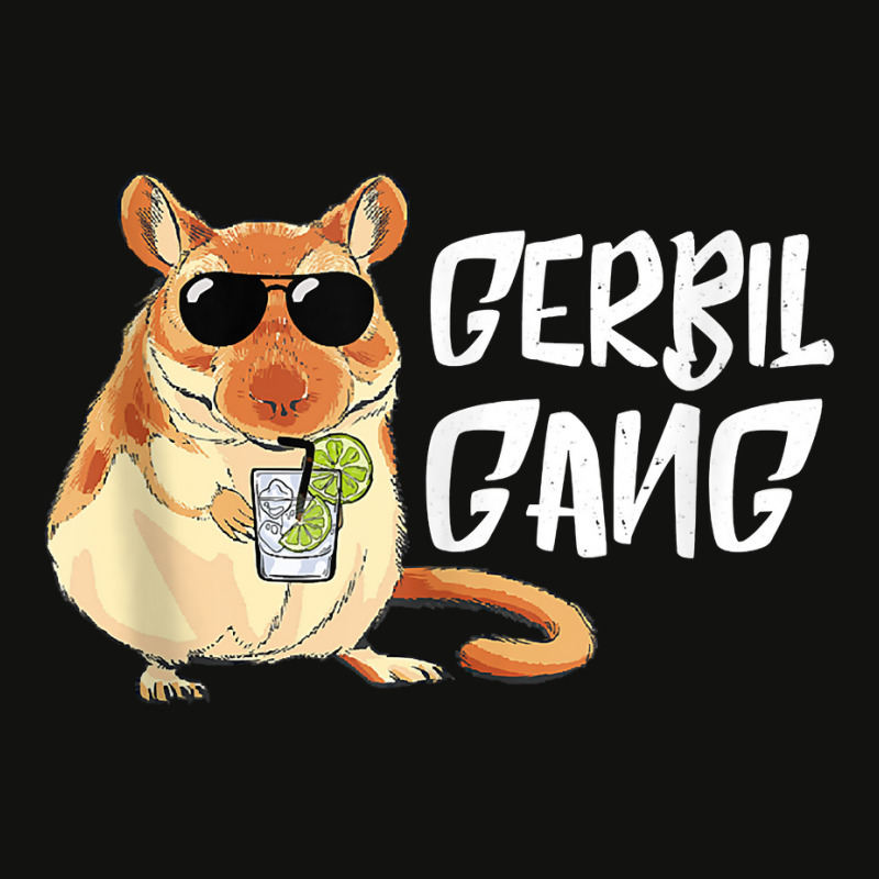 Gerbil Gang Lemonade Drinking Aviator Sunglass Cool Gerbil Tank Top Scorecard Crop Tee by cm-arts | Artistshot