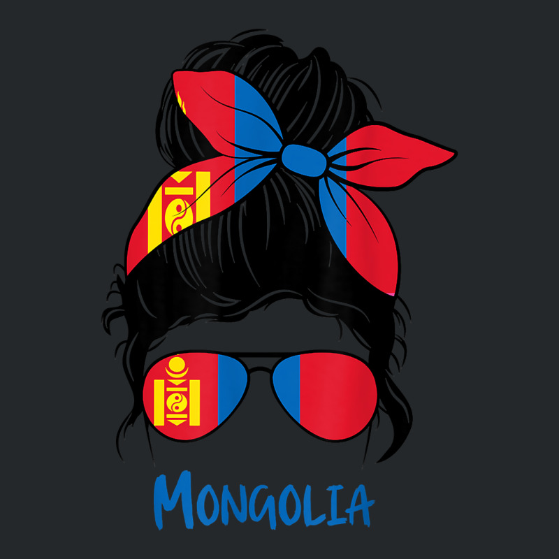 Mongolian Girl Mongolia Girl Mongol Woman Flag Crewneck Sweatshirt by ToraHernton | Artistshot