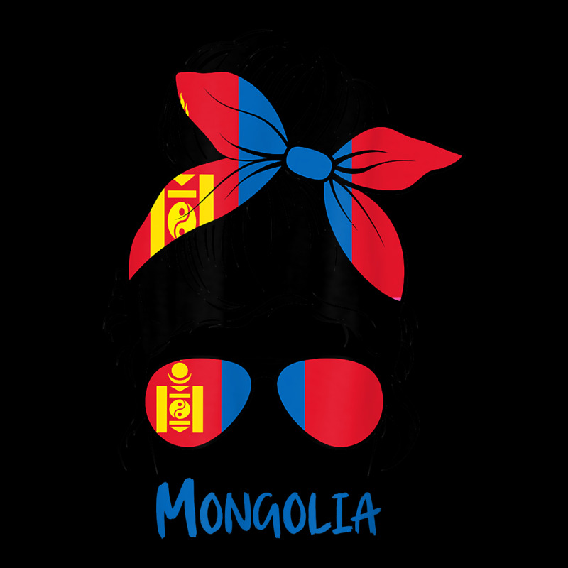 Mongolian Girl Mongolia Girl Mongol Woman Flag Women's V-Neck T-Shirt by ToraHernton | Artistshot