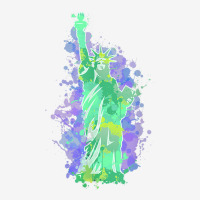 Lady Liberty T Shirt, Paint Splatter, New York, Zany Brainy Adjustable Cap | Artistshot