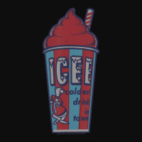 Icee Bear Classic Coldest Drink In Town V-2 Crop Top | Artistshot