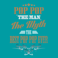 Pop Pop The Man The Myth Best Pop Pop Ever Portrait Canvas Print | Artistshot