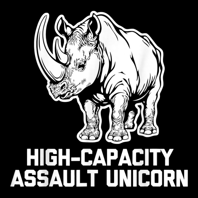 High Capacity Assault Unicorn Funny Rhino Military T Shirt Toddler Sweatshirt by cm-arts | Artistshot