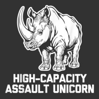 High Capacity Assault Unicorn Funny Rhino Military T Shirt Baby Bodysuit | Artistshot