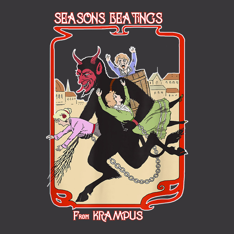 Seasons Beatings From Krampus Christmas Ladies Curvy T-Shirt by rayhenault | Artistshot