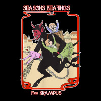 Seasons Beatings From Krampus Christmas Maternity Scoop Neck T-shirt | Artistshot