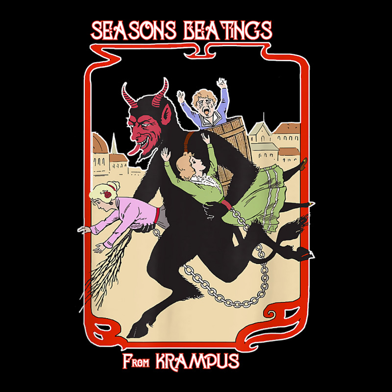 Seasons Beatings From Krampus Christmas Maternity Scoop Neck T-shirt by rayhenault | Artistshot