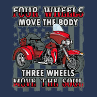 Motorcycle Trike Three Wheels Move The Soul Biker Men Denim Jacket | Artistshot