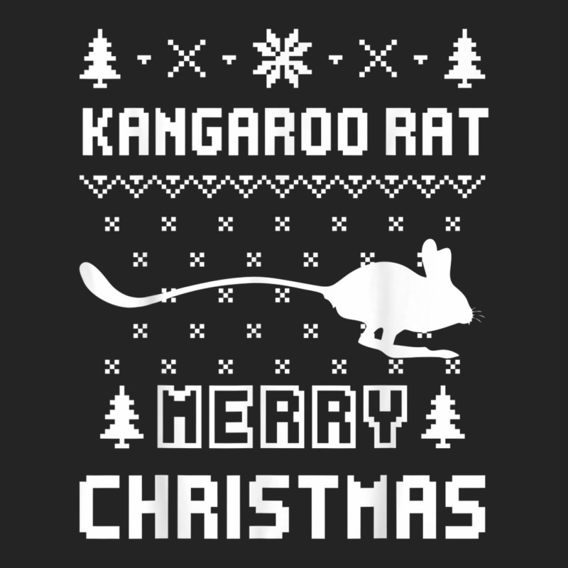 Kangaroo Rat Ugly Christmas Sweater T Shirt 3/4 Sleeve Shirt by cm-arts | Artistshot