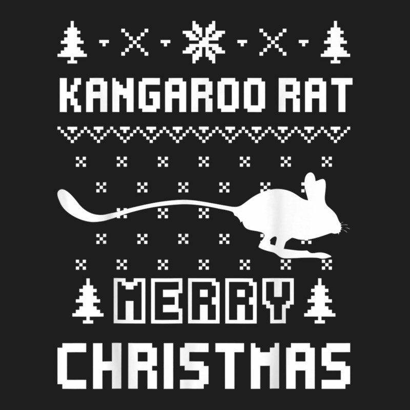 Kangaroo Rat Ugly Christmas Sweater T Shirt Classic T-shirt by cm-arts | Artistshot