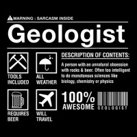 Geologist Composition, Funny T Shirt For Geology Student Cropped Sweater | Artistshot