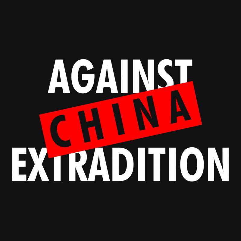 Against China Extradition For Dark Throw Pillow | Artistshot