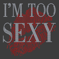 Lip Rhinestone I'm Too Sexy Funny For Woman Birthday Men's Polo Shirt | Artistshot