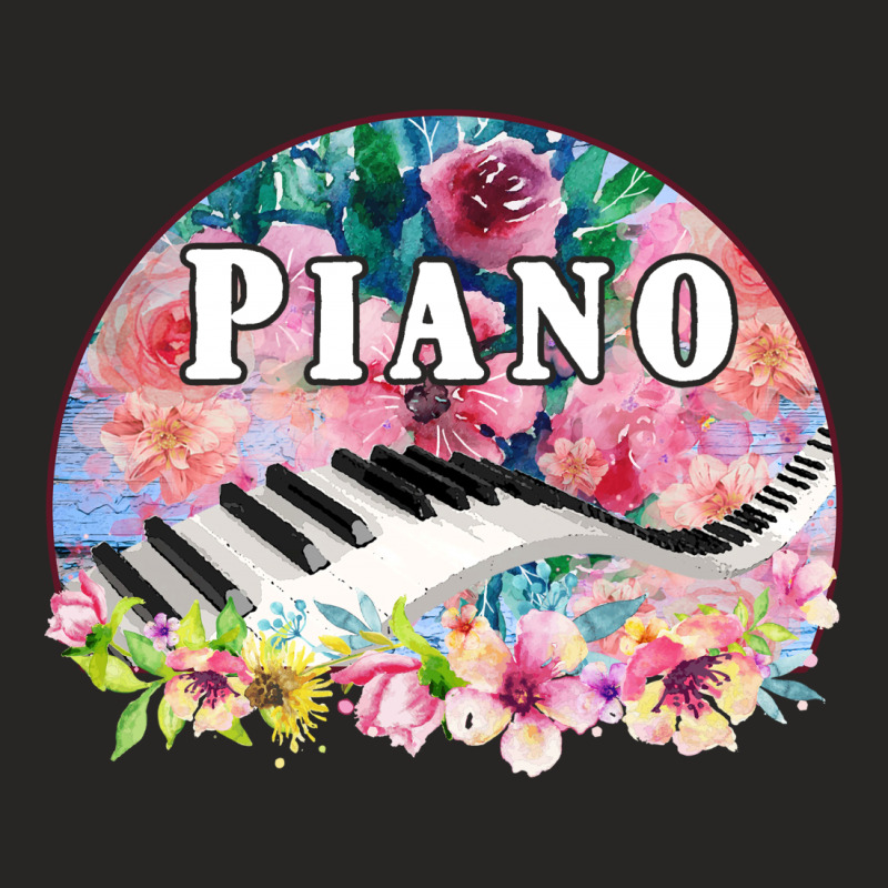 Piano Ladies Fitted T-Shirt by autlu2024 | Artistshot