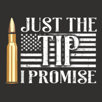 Just The Tip I Promise Usa Flag Gun Bullet Champion Hoodie | Artistshot