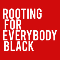 Rooting For Everybody Black Landscape Canvas Print | Artistshot