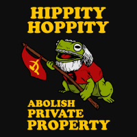 Hippity Hoppity Abolish Private Property Crop Top | Artistshot