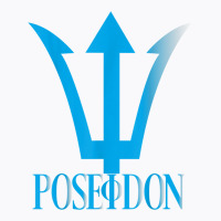 Sea Blue Poseidon Symbol Trident Ancient Greece Power T Shirt T-shirt | Artistshot