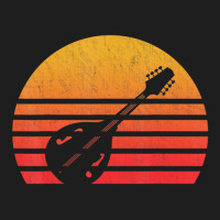 Vintage Retro Sunset Mandolin Classic T-shirt | Artistshot