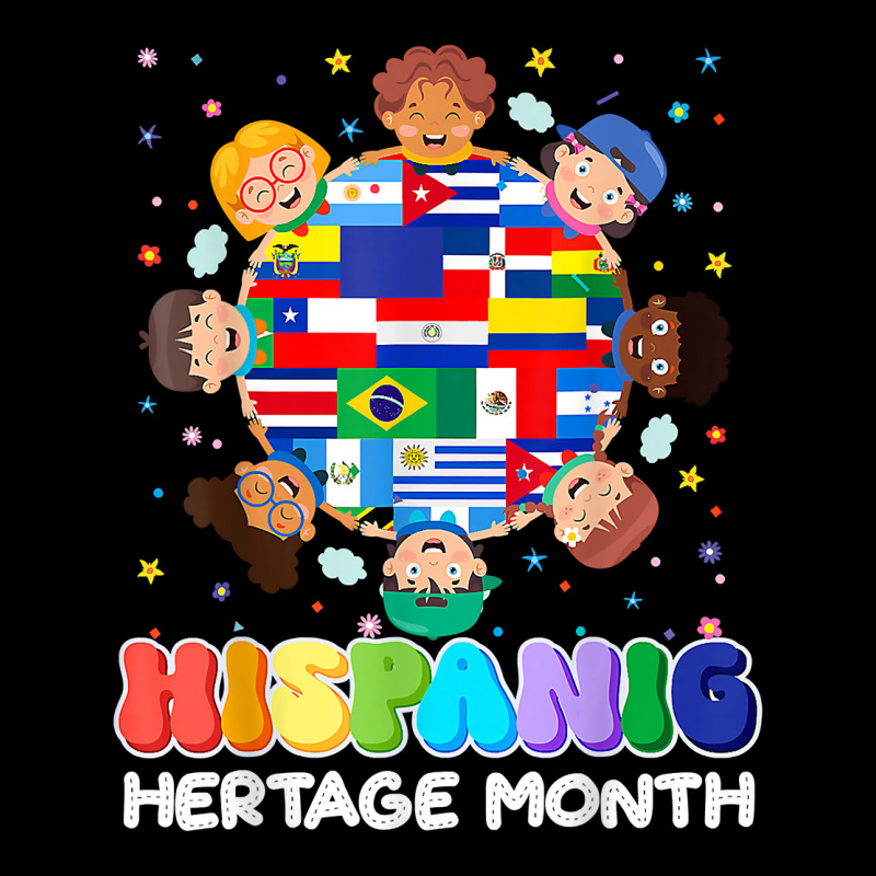 Hispanic Heritage Month Latin American Flag Kids Boys Girls T Shirt Men's 3/4 Sleeve Pajama Set by cm-arts | Artistshot